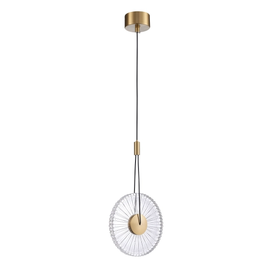 Lampa wisząca SUNBLAST - LED 20 cm, złota - zdjęcie produktu