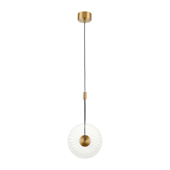 Lampa wisząca SUNBLAST - LED 20 cm, złota - zdjęcie produktu