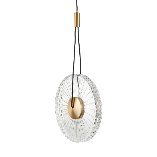 Lampa wisząca SUNBLAST - LED 20 cm, złota - zdjęcie produktu