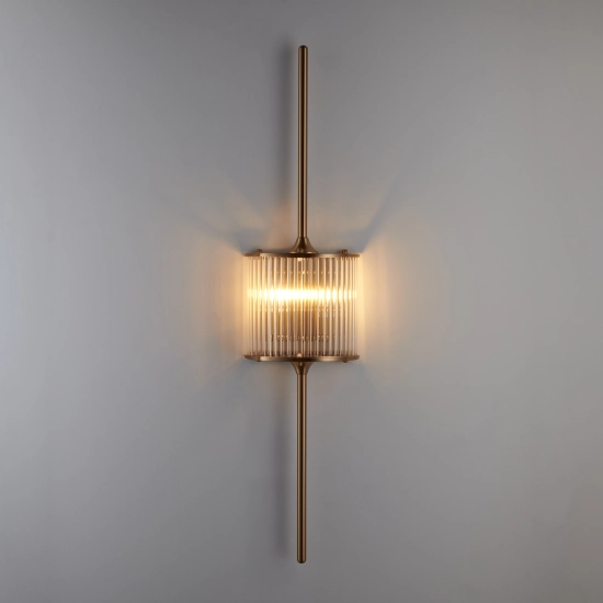 Lampa ścienna SERGIO-2 złota 90 cm - zdjęcie produktu