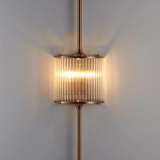 Lampa ścienna SERGIO-2 złota 90 cm - zdjęcie produktu