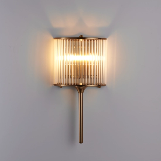 Lampa ścienna SERGIO-1 złota 40 cm - zdjęcie produktu