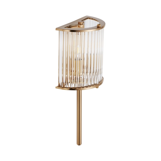 Lampa ścienna SERGIO-1 złota 40 cm - zdjęcie produktu