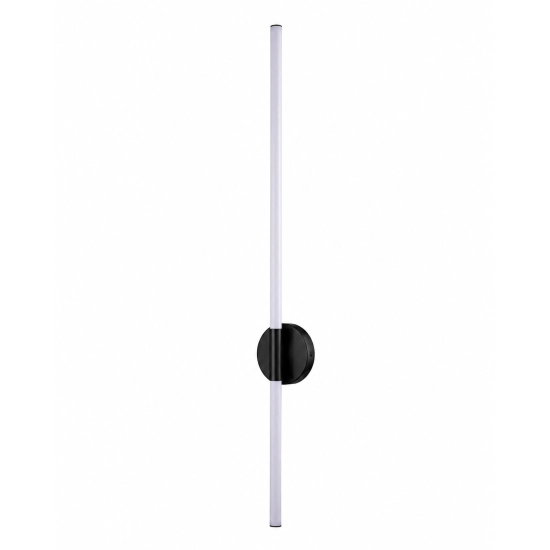 Lampa ścienna LED FELIX biało czarna 100 cm - nowoczesny kinkiet - zdjęcie produktu