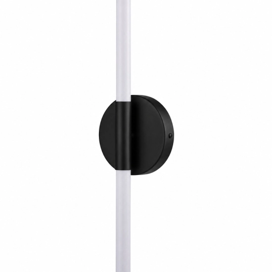 Lampa ścienna LED FELIX biało czarna 100 cm - nowoczesny kinkiet - zdjęcie produktu