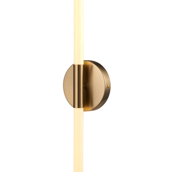 Lampa ścienna LED FELIX biało-złota 100 cm - nowoczesny kinkiet - zdjęcie produktu