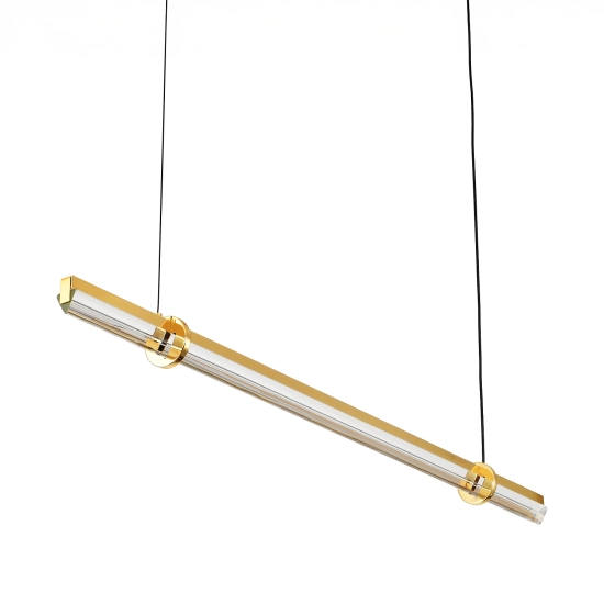 Lampa wisząca LOVELY LED złota 100 cm - zdjęcie produktu