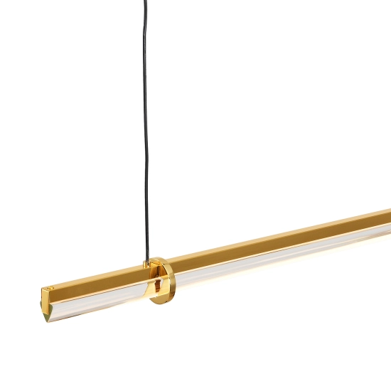 Lampa wisząca LOVELY LED złota 120 cm - zdjęcie produktu