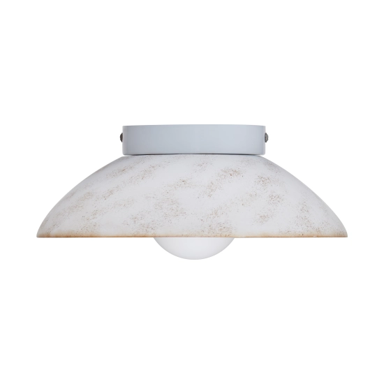 Lampa ścienna ILUSIONI 26 cm - okrągły kinkiet beżowy - zdjęcie produktu