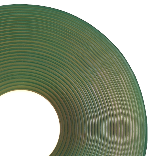 Lampa ścienna ILUSIONI 26 cm - okrągły kinkiet zielony - zdjęcie produktu
