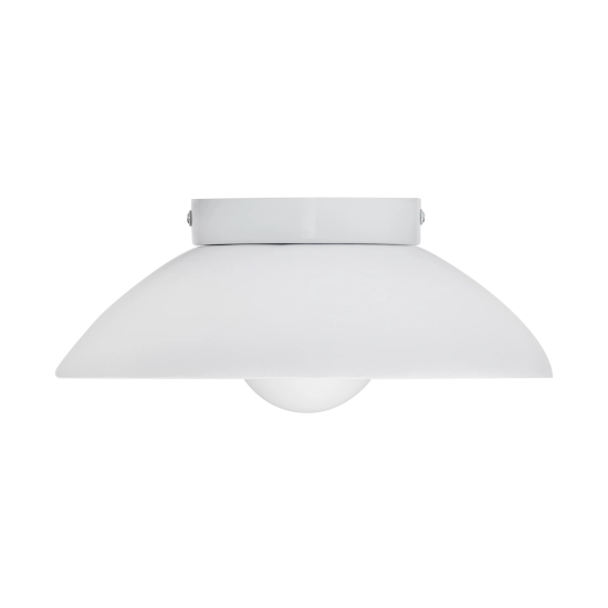 Lampa ścienna ILUSIONI 26 cm - okrągły kinkiet biały - zdjęcie produktu