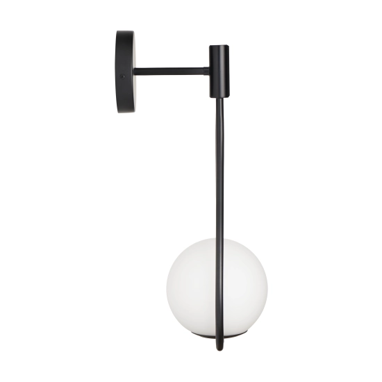 Lampa ścienna DROP 45 cm czarna - zdjęcie produktu