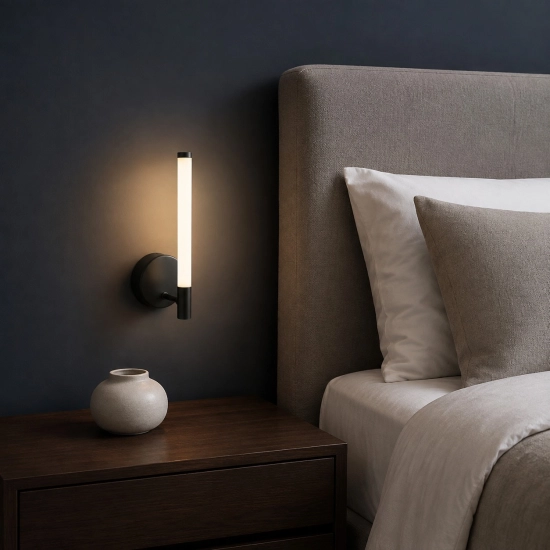 Lampa ścienna CLODE LED 26 cm, czarny - zdjęcie produktu