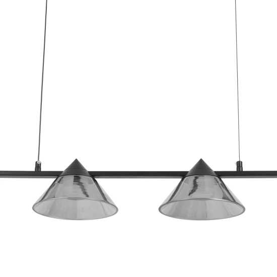 Lampa wisząca BLAKE 140 cm -czarna - zdjęcie produktu