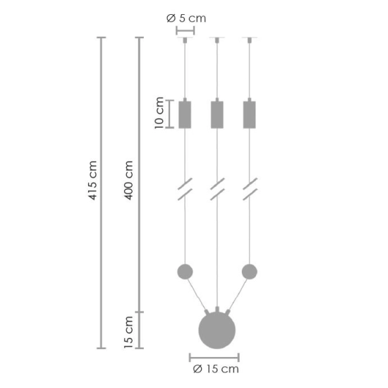 Lampa ścienna LINEA-3 WALL czarna - zdjęcie produktu