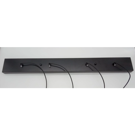 Lampa wisząca LINEA-4 LONG czarna 70 cm - zdjęcie produktu