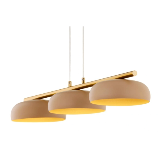 Lampa wisząca OLAF 3 złoty szczotkowany ciepły beż 41685 Sigma - zdjęcie 2