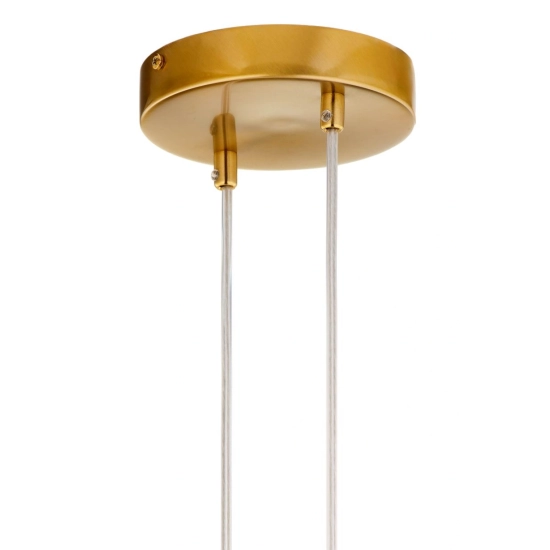 Lampa wisząca OLAF 2 złoty szczotkowany ciepły beż 41686 Sigma - zdjęcie 2