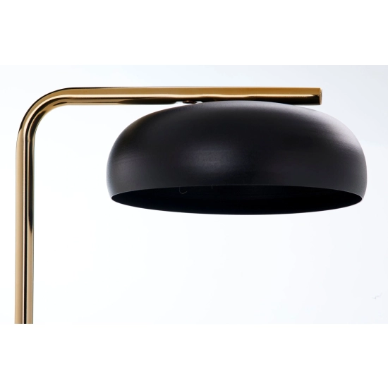 Lampka OLAF złoty szczotkowany czarny 41728 Sigma - zdjęcie 3