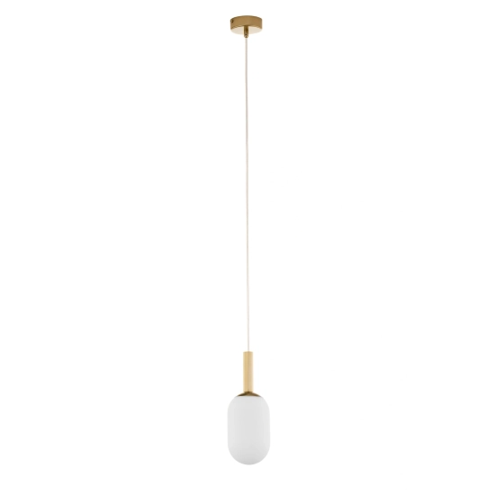 PLUUM 1 S ø10cm lampa wisząca złoty szczotkowany 41846 Sigma - zdjęcie 1