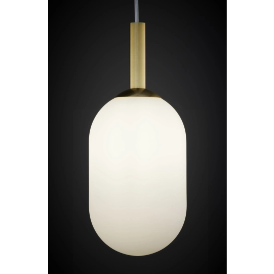 PLUUM 1 M ø15cm lampa wisząca złoty szczotkowany 41847 Sigma - zdjęcie 5