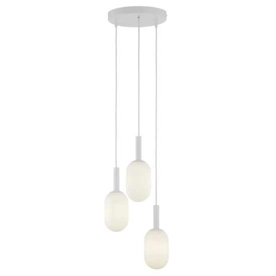 PLUUM 3 KOŁO lampa wisząca biały 41852 Sigma - zdjęcie 1