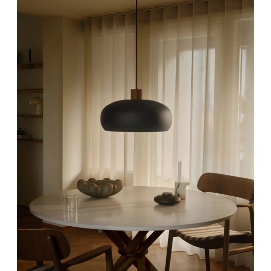 Lampa wisząca Aurelio Design For The People, czarna 2520103003 Nordlux