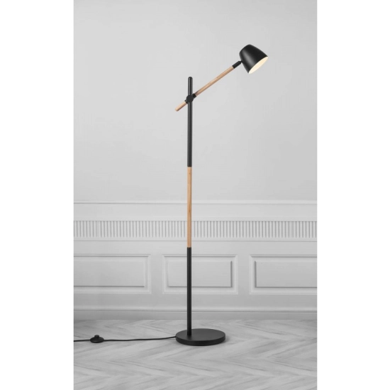 kinkiecik.pl Lampa podłogowa czarna THEO 2112654003 Nordlux