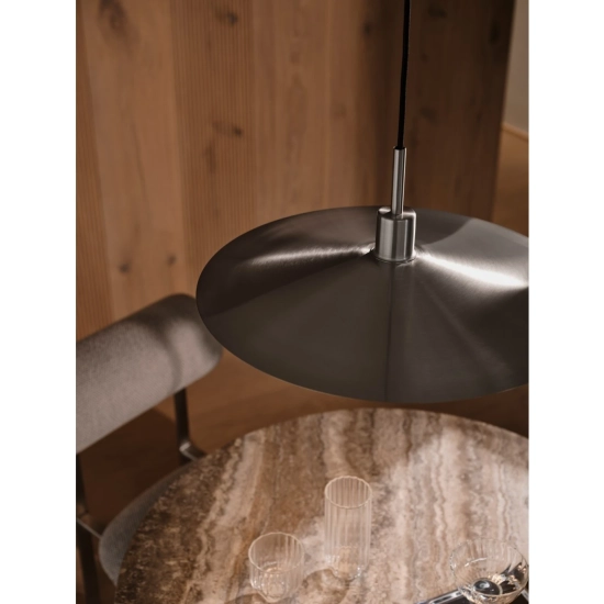 Skandynawska lampa wisząca DFTP Latika Brushed Chrome 2620133033 Nordlux