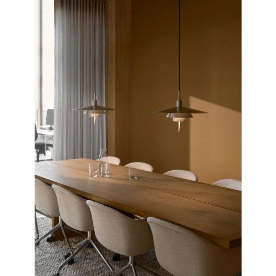Skandynawska lampa wisząca DFTP Latika Brushed Chrome 2620133033 Nordlux