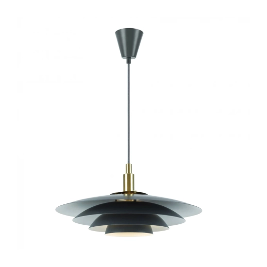 kinkiecik.pl Skandynawska lampa wisząca Nordlux Bretagne - szara 39489910