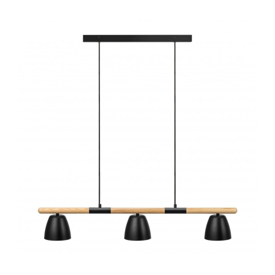 kinkiecik.pl Lampa wisząca czarna 3 klosze THEO 2112603003 Nordlux