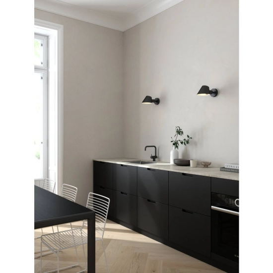 kinkiecik.pl Skandynawski kinkiet Stay DFTP Nordlux - czarny 2220381003