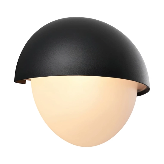 Kinkiet zewnętrzny Scorpius Maxi Round IP44 czarny 2518421003 Nordlux