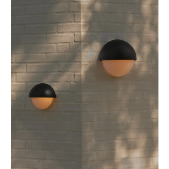 Kinkiet zewnętrzny Scorpius Maxi Round IP44 czarny 2518401003 Nordlux