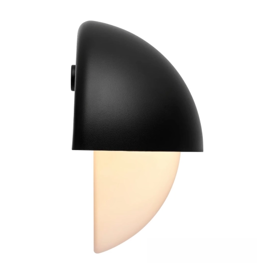 Kinkiet zewnętrzny Scorpius Maxi Round IP44 czarny 2518401003 Nordlux