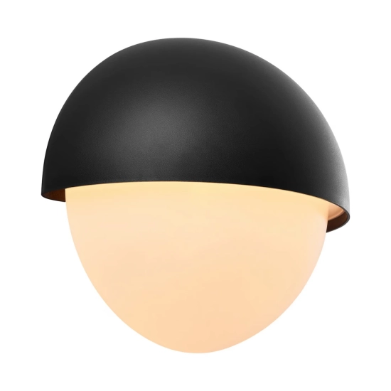 Kinkiet zewnętrzny Scorpius Maxi Round IP44 czarny 2518401003 Nordlux