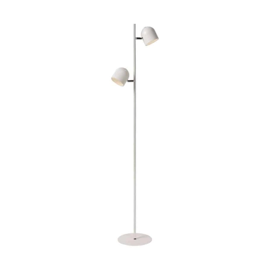SKANSKA Lampa podłogowa LED Dim. 2x5W 2700K biały 03703/10/31 Lucide - zdjęcie produktu