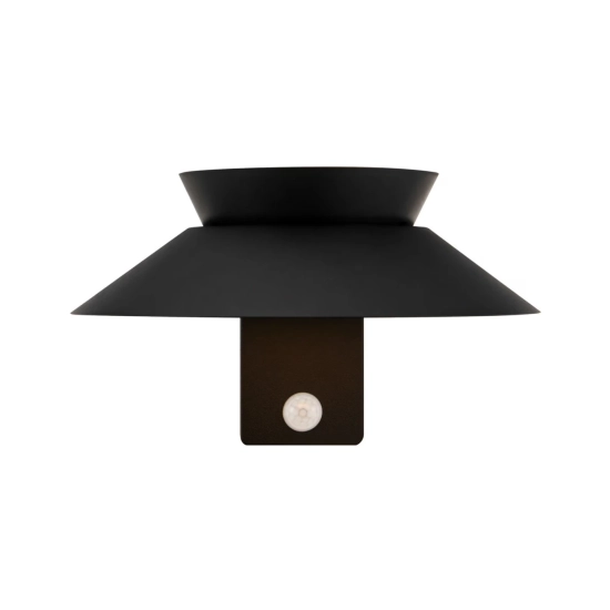 Solarna kinkiet ogrodowy Justina IP44 - Nordlux, czarny 2418071003