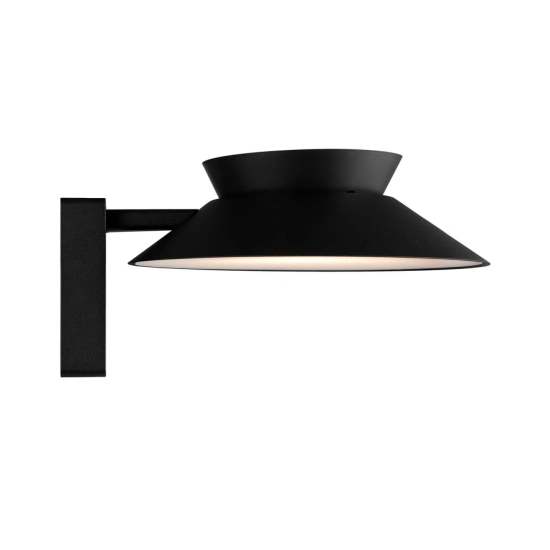 Solarna kinkiet ogrodowy Justina IP44 - Nordlux, czarny 2418071003