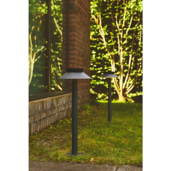 Solarna lampa ogrodowa Justina IP44 - Nordlux, antracyt 2418098050