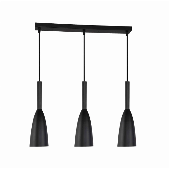 Solin 3 wisząca linia czarna LP-181/3L BK - zdjęcie produktu