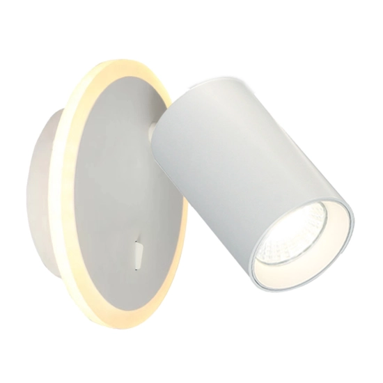 Spot Parma 1 1xGU10 + 1xLED CCT biały LP-0612/1WS WH LIGHT PRESTIGE