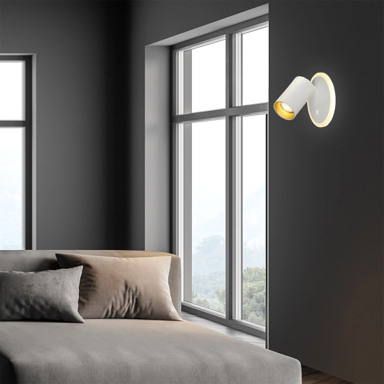 Spot Parma 1 1xGU10 + 1xLED CCT biały LP-0612/1WS WH LIGHT PRESTIGE