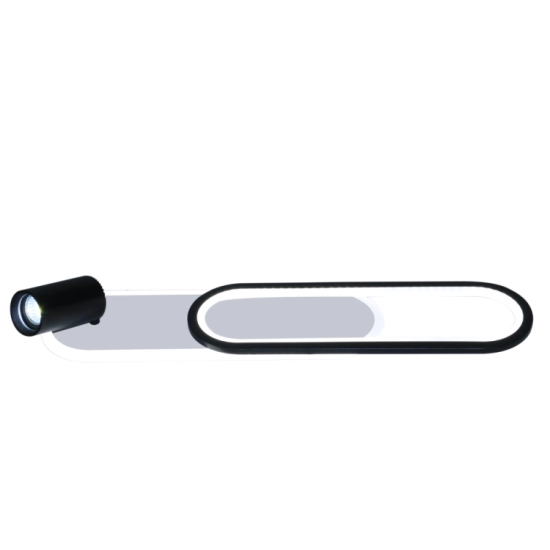 Spot Parma 1 długi czarny 1xGU10 LED CCT LP-0612/1C L BK Light Prestige