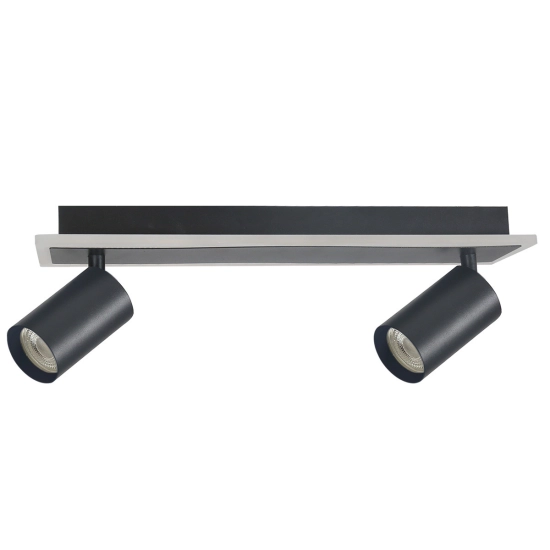 Spot Parma 2 2xGU10 + 1xLED CCT czarny LP-0612/2WS BK LIGHT PRESTIGE