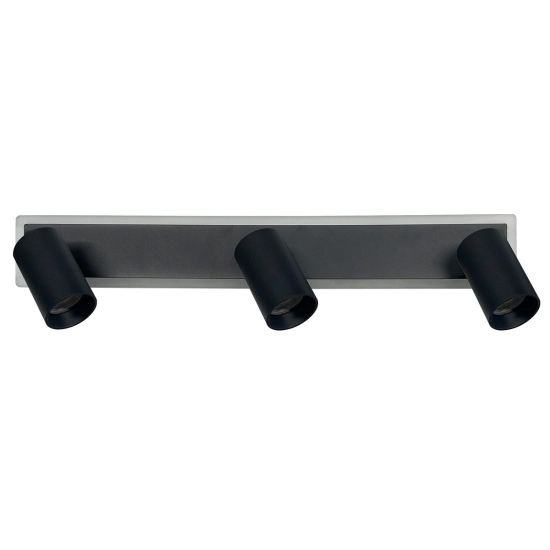 Spot Parma 3 3xGU10 + 1xLED CCT czarny LP-0612/3WS BK LIGHT PRESTIGE
