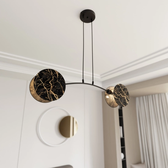 Lampa wisząca MOTIF 2 MARBLE 1327/2 EMIBIG Lighting
