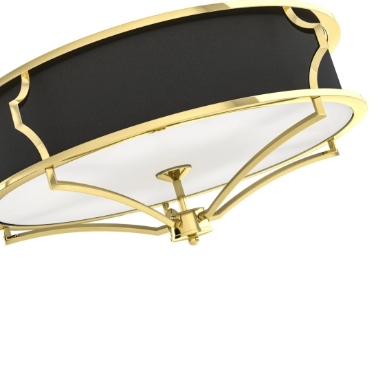 kinkiecik.pl Plafon Stesso PL Gold / Nero M ORLICKI