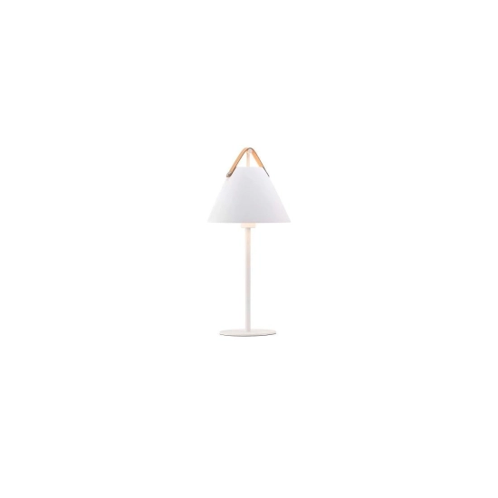 kinkiecik.pl Stołowa lampa Strap DFTP Nordlux - biała 46205001